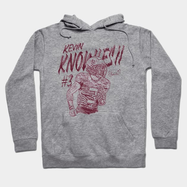 Kevin Knowles II College Screen Mono Hoodie by ClarityMacaws